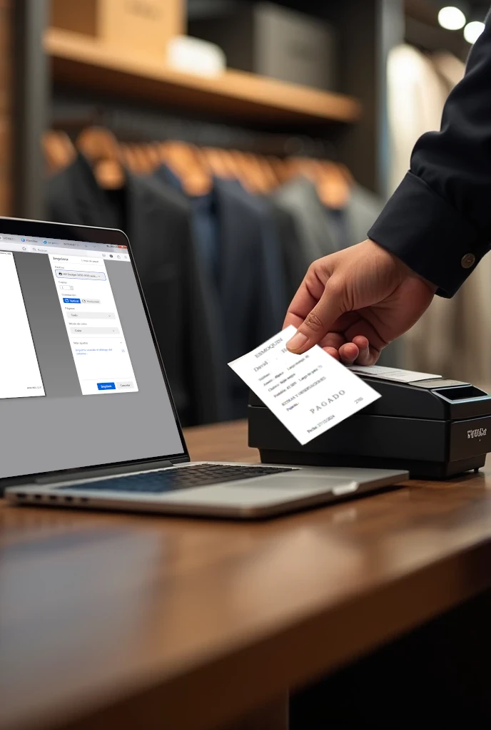 Capacidad de imprimir fichas